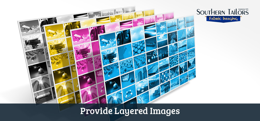 Picture of Layered Images Providing Better Results for Artwork Printing Preparation