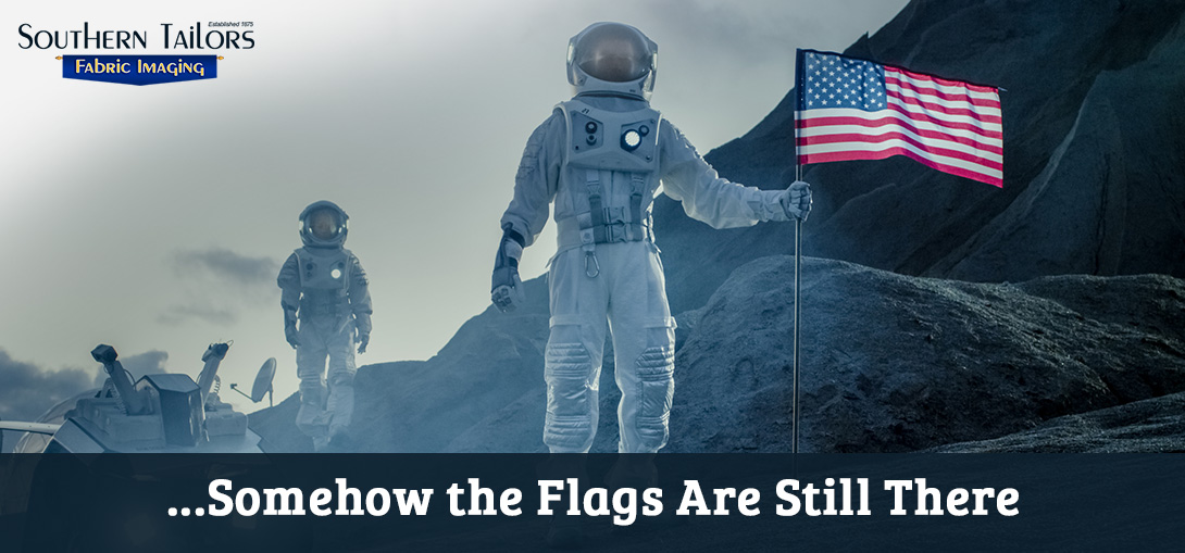 Flag On the Moon