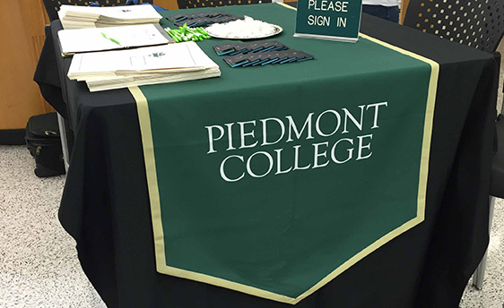 A College Table Runner